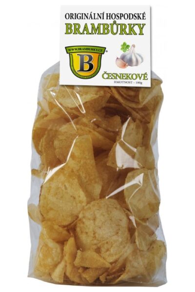 Chipsy ziemniaczane czosnkowe Originalni bramburky