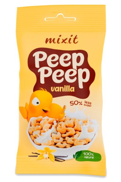 Płatki śniadaniowe Peep Peep - waniliowe do kieszeni MIxit