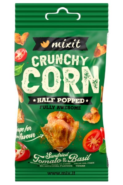 Crunchy corn do kieszeni - Pomidor z bazylią Mixit