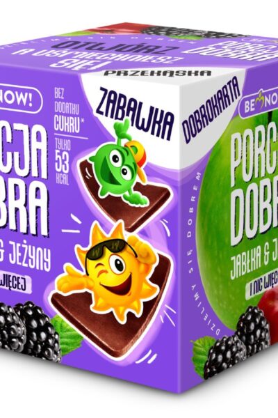 Kostka jabłkowo-jeżynowa Porcja Dobra