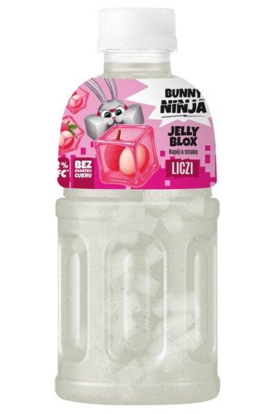 Napój z sokiem z liczi NFC oraz galaretką kokosową Bunny Ninja