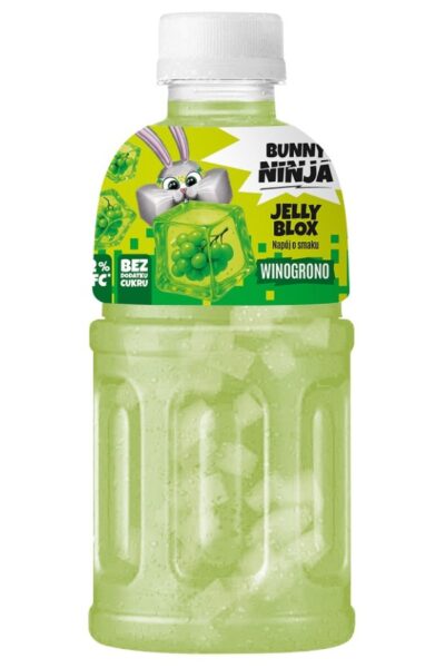 Napój z sokiem z winogron NFC oraz galaretką kokosową Bunny Ninja