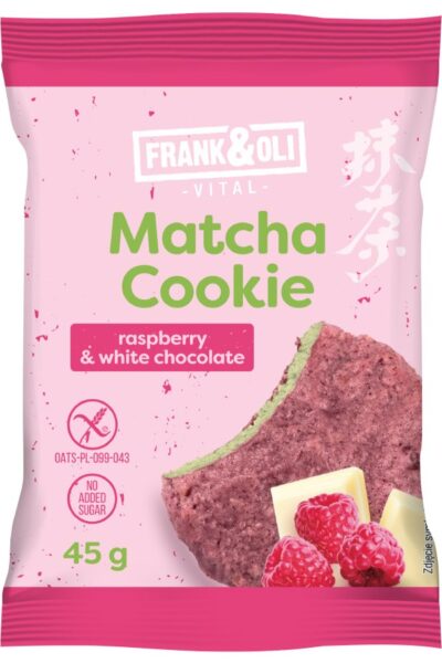 Ciastko Matcha Malina & czekolada Frank & Oli
