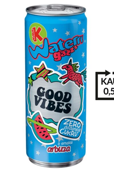 Waterrr gazzz napój gazowany jabłko